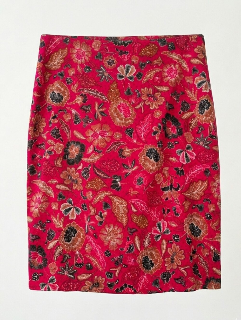 Ann Taylor Floral Pencil Skirt Size 14